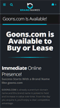 Mobile Screenshot of goons.com